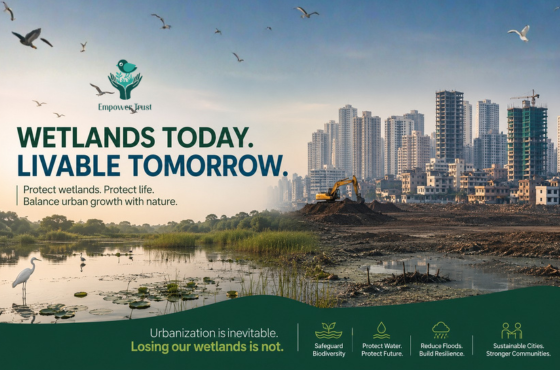 How Urbanization Is Affecting Wetlands in India: Challenges & Solutions